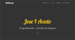 Desktop Screenshot of jias.es
