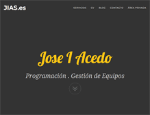 Tablet Screenshot of jias.es